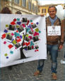 Roma 2014 - sit in davanti Montecitorio Tau Visual 