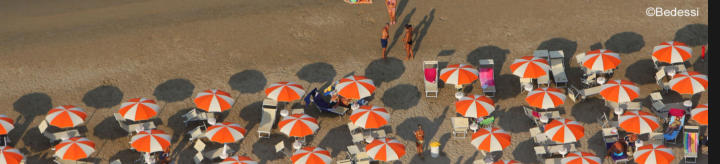 Foto aerea - riviera adriatica  Bedessi 