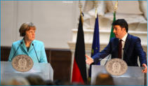 Incontro Angela Merkel - Matteo Renzi      Bedessi 